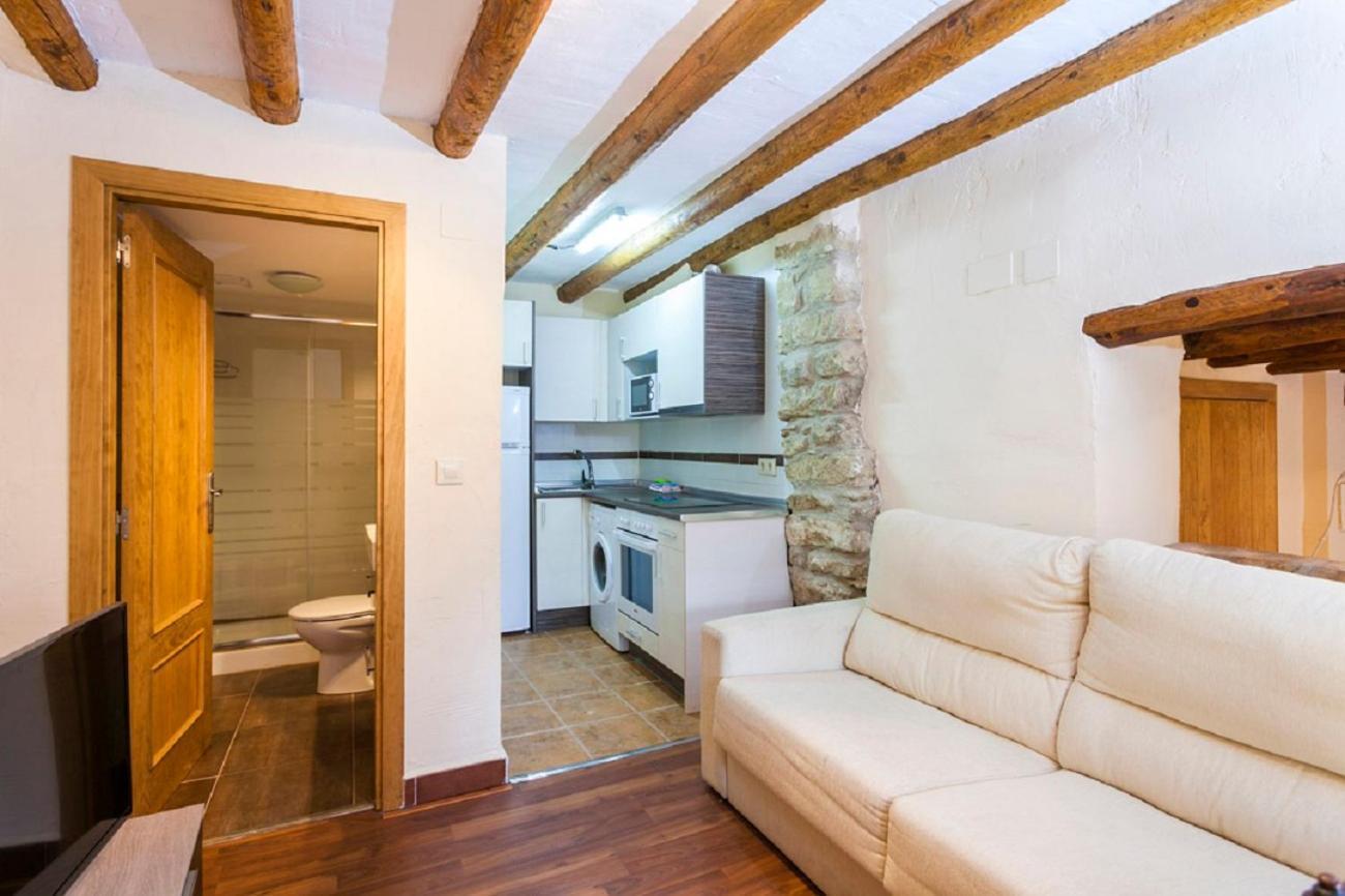 Apartamentos Casa Samper Santa Eulalia de Gállego Cameră foto